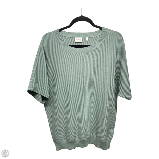 Sweater By Cyrus Knits In Green, Size: L