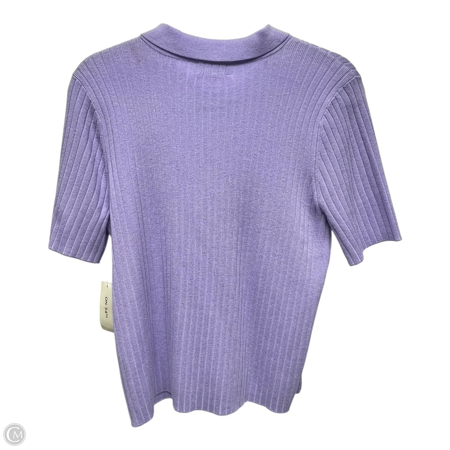 Sweater By ON 34th In Purple, Size: M