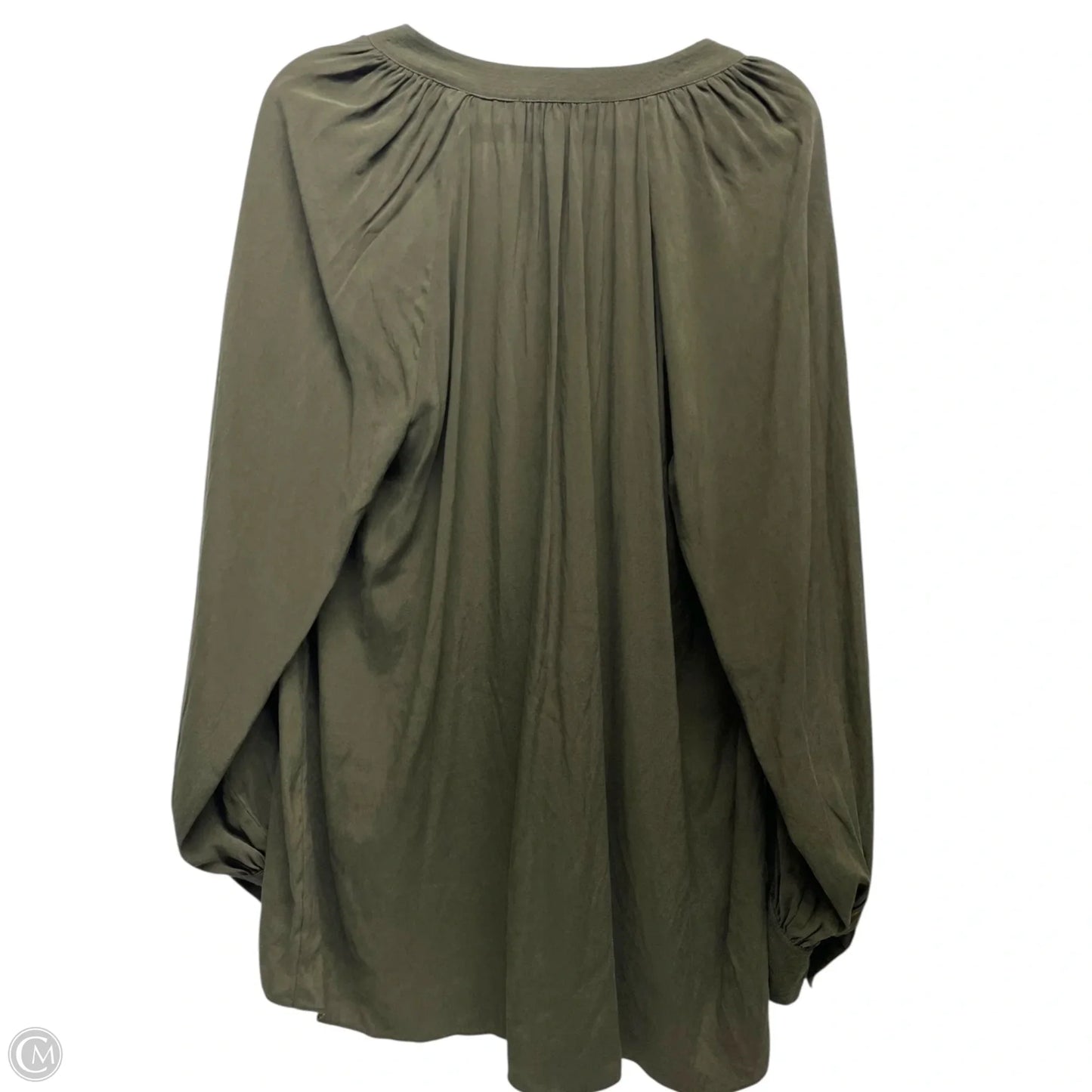 Top Long Sleeve By Antonio Melani In Green, Size: M