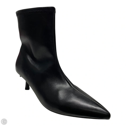 Boots Ankle Heels By A New Day In Black, Size: 9.5