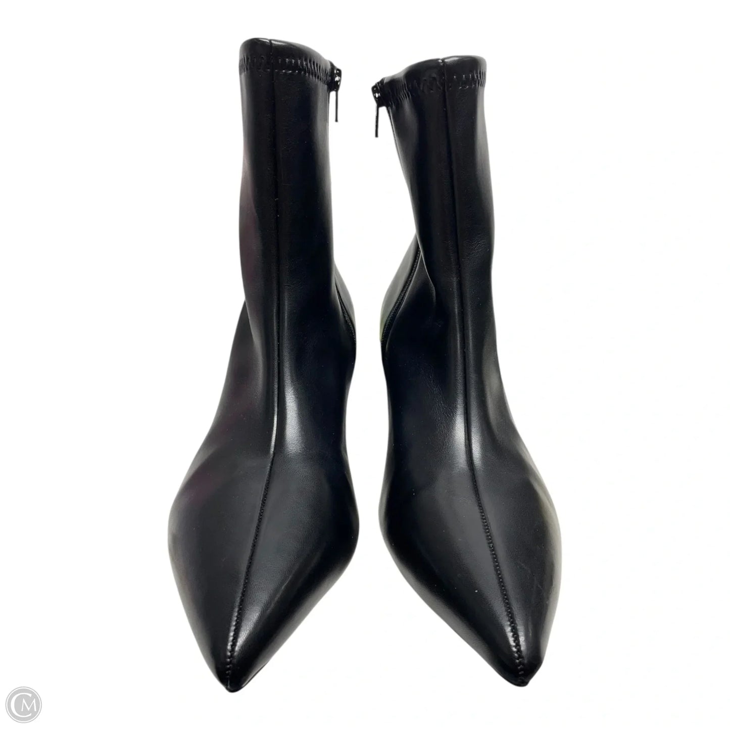 Boots Ankle Heels By A New Day In Black, Size: 9.5