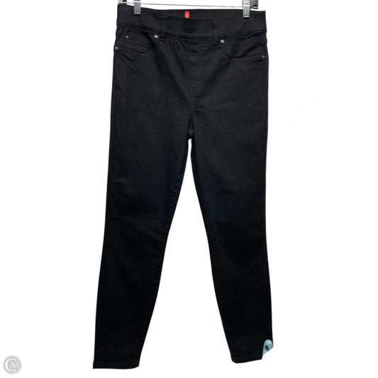 Jeans Skinny By Spanx In Black, Size: Mp