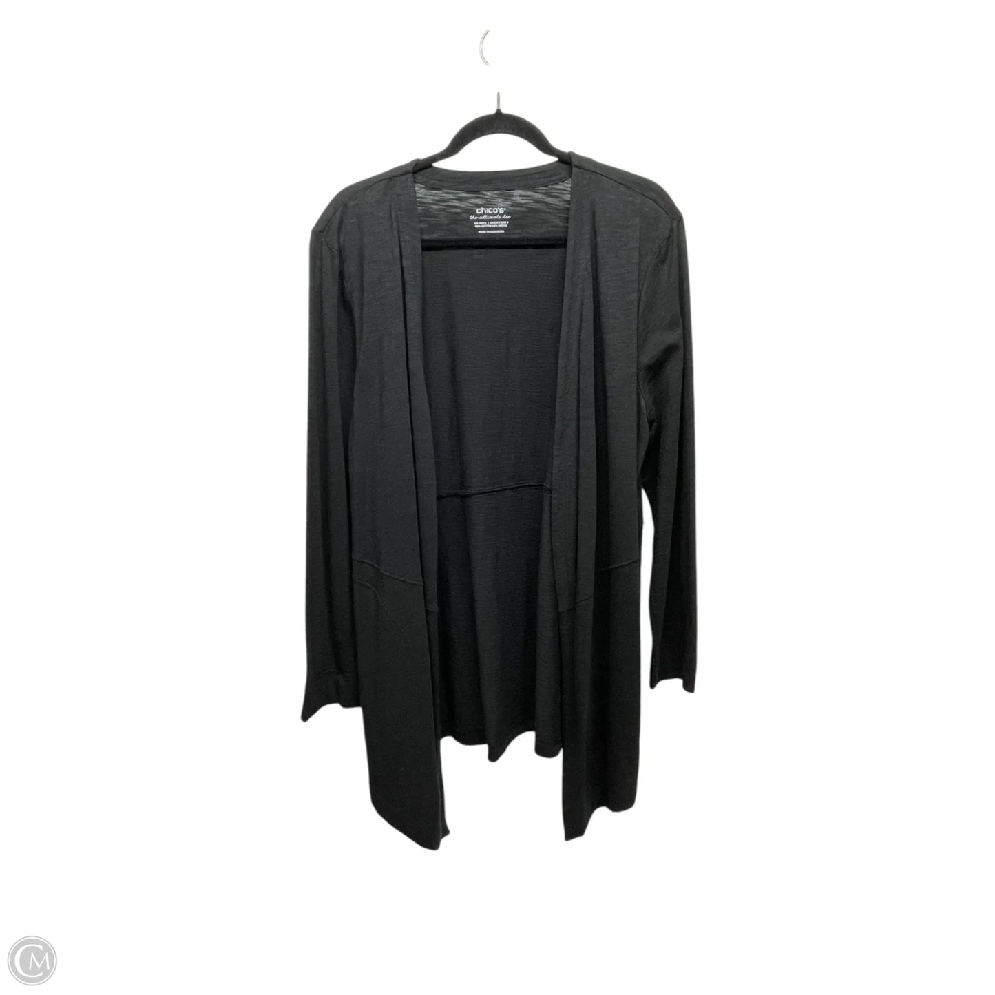 Cardigan By Chicos In Black, Size: L