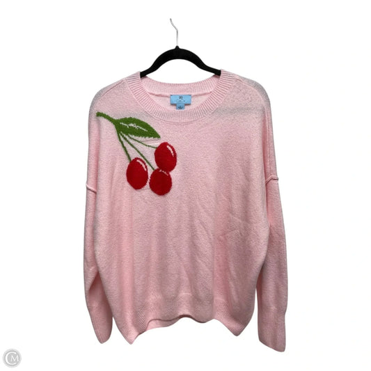 Sweater By Cece In Pink, Size: L