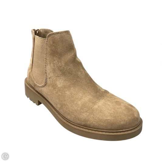 Boots Ankle Flats By Esprit In Tan, Size: 6.5