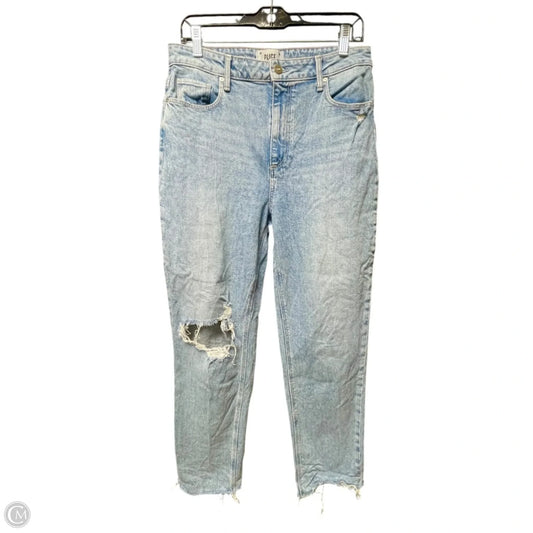 Jeans Boyfriend By Paige In Blue Denim, Size: 10