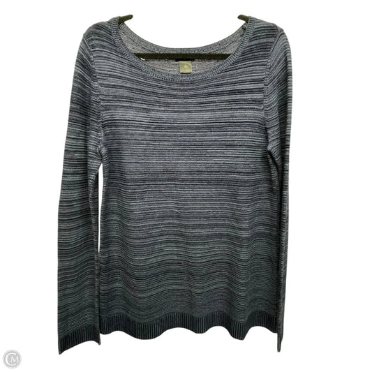 Sweater By Ann Taylor In Navy, Size: L