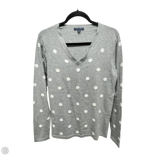 Sweater By Tommy Hilfiger In Polkadot Pattern, Size: L