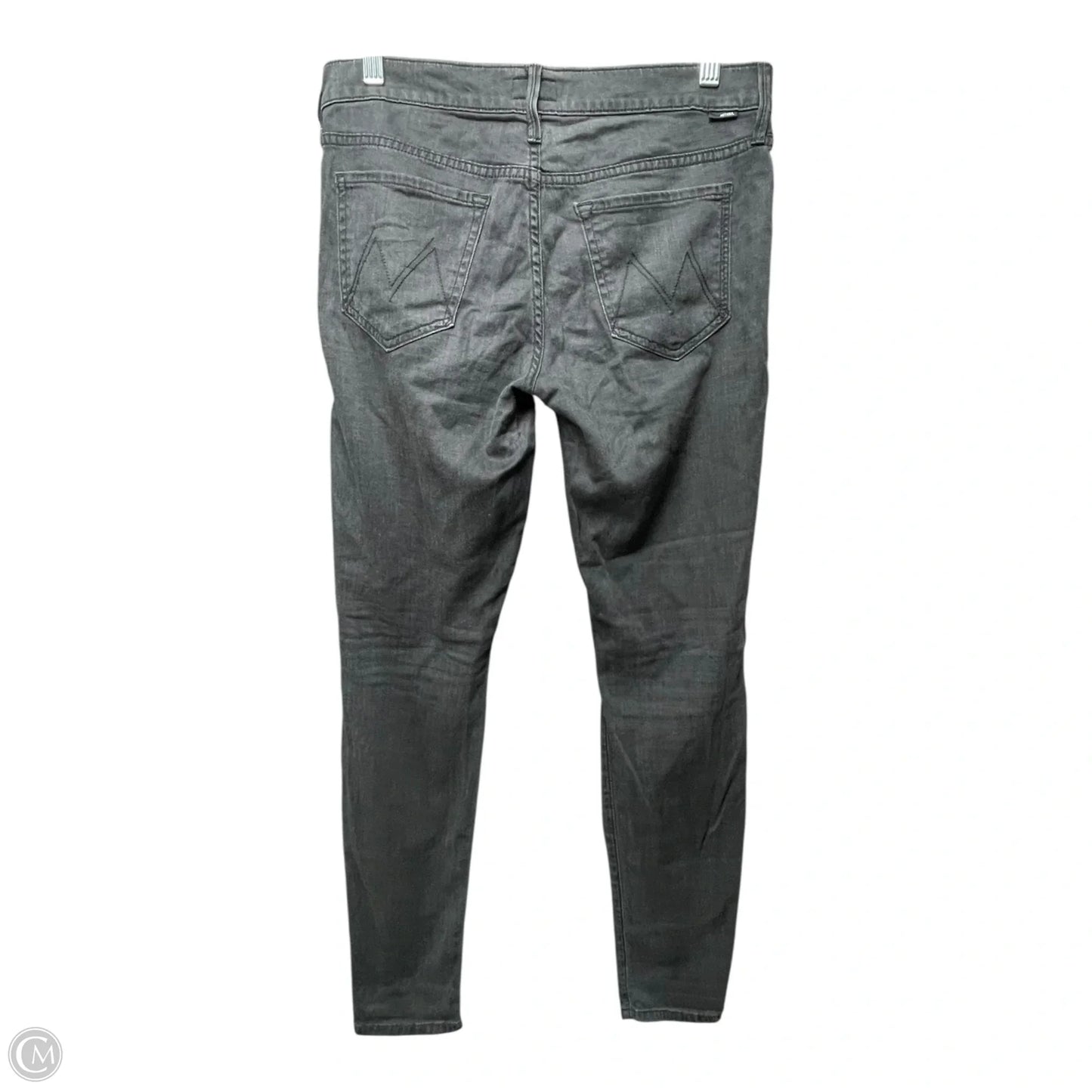 Jeans Skinny By Mother In Black Denim, Size: 8