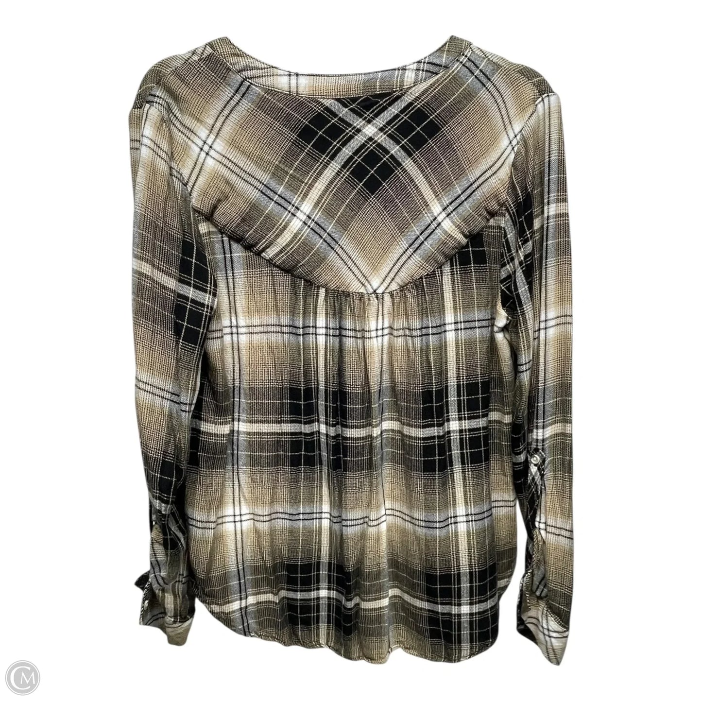 Top 3/4 Sleeve By Chicos In Animal Print, Size: M