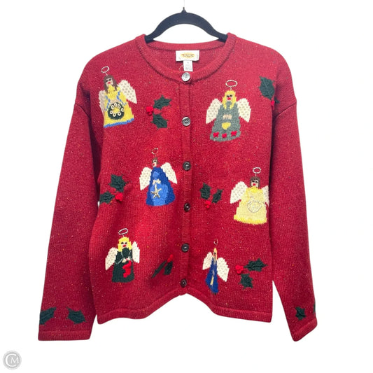 Cardigan By Talbots In Multi-colored, Size: M