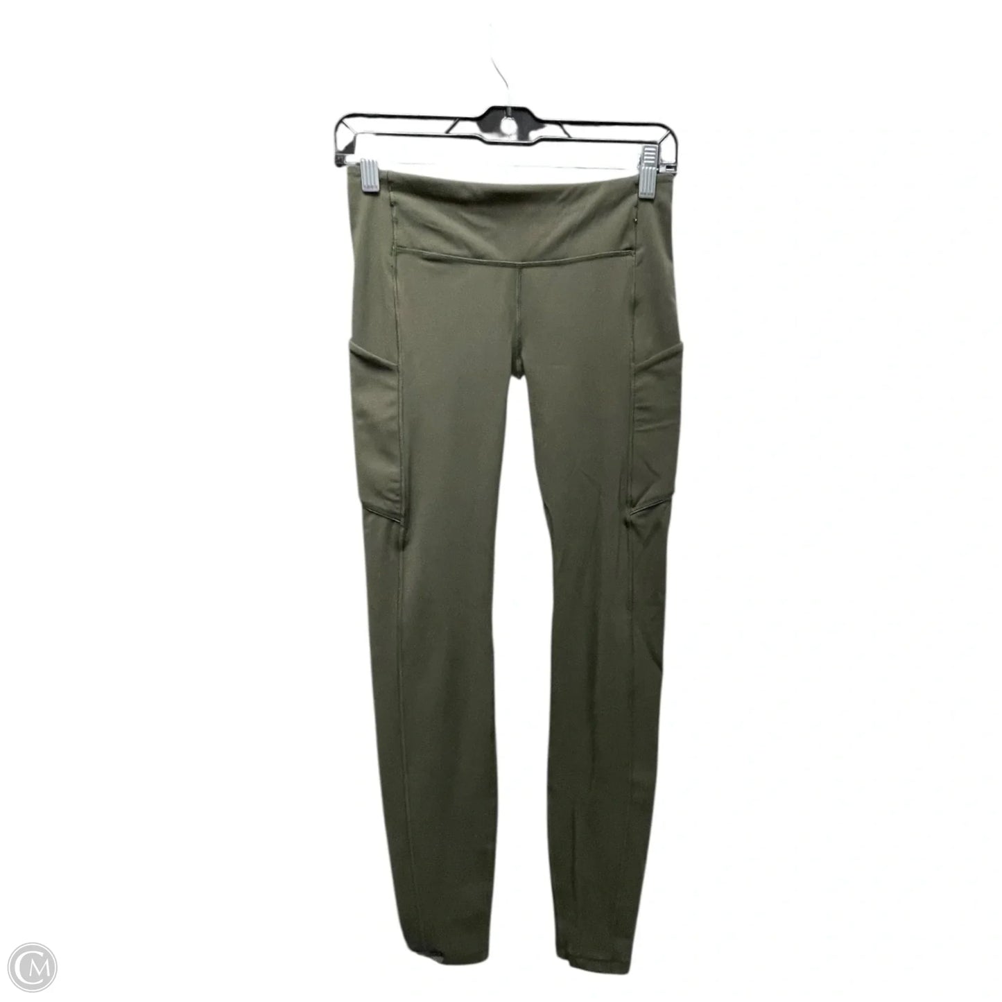 Athletic Leggings By Lululemon In Green, Size: 6