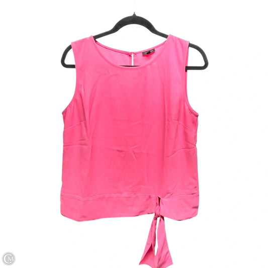 Top Sleeveless By Talbots In Pink, Size: 8