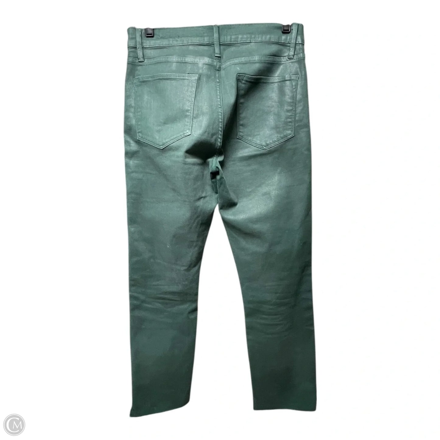 Jeans Straight By Frame In Green, Size: 10