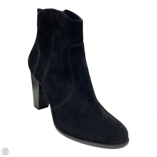 Boots Ankle Heels By Joie In Black, Size: 9.5