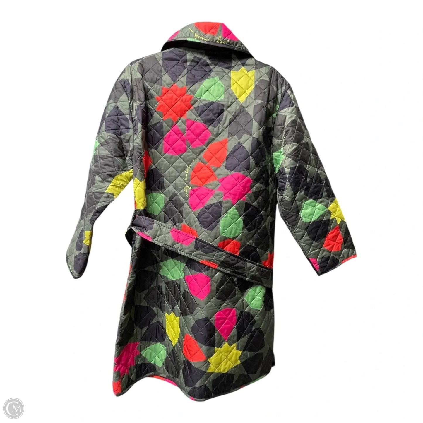 Coat Puffer & Quilted By emily lovelock  In Multi-colored, Size: 4