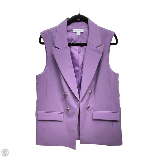 Vest Other By Liz Claiborne In Purple, Size: 14