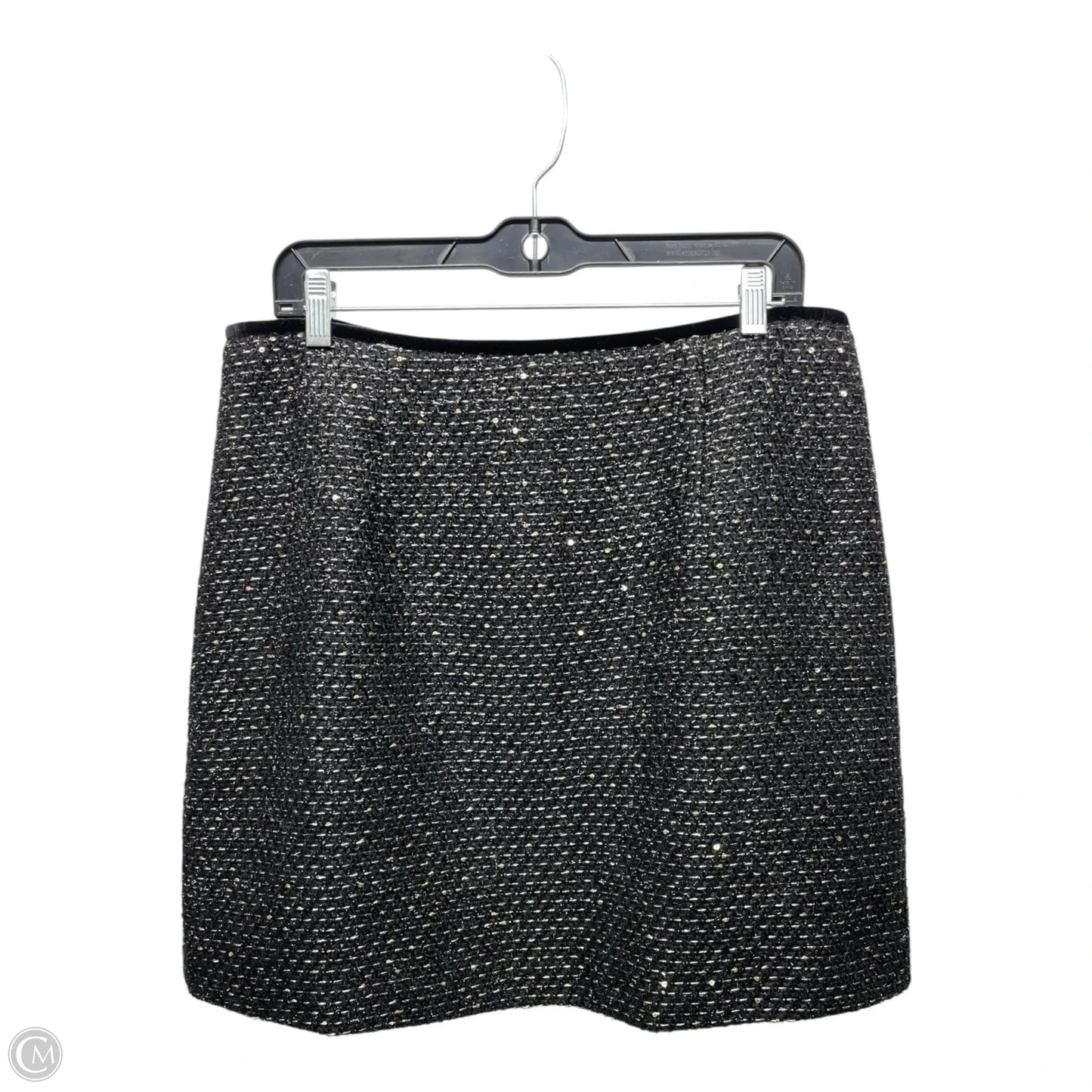 Skirt Mini & Short By Antonio Melani In Black & Gold, Size: 14