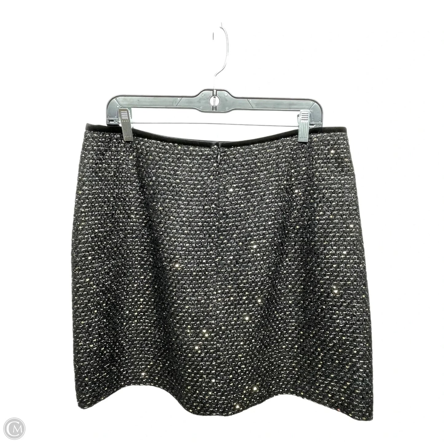 Skirt Mini & Short By Antonio Melani In Black & Gold, Size: 14
