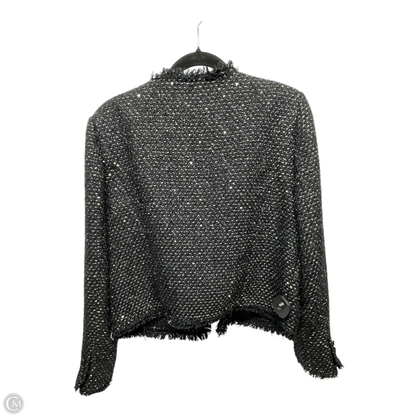 Blazer By Antonio Melani In Black & Gold, Size: 12