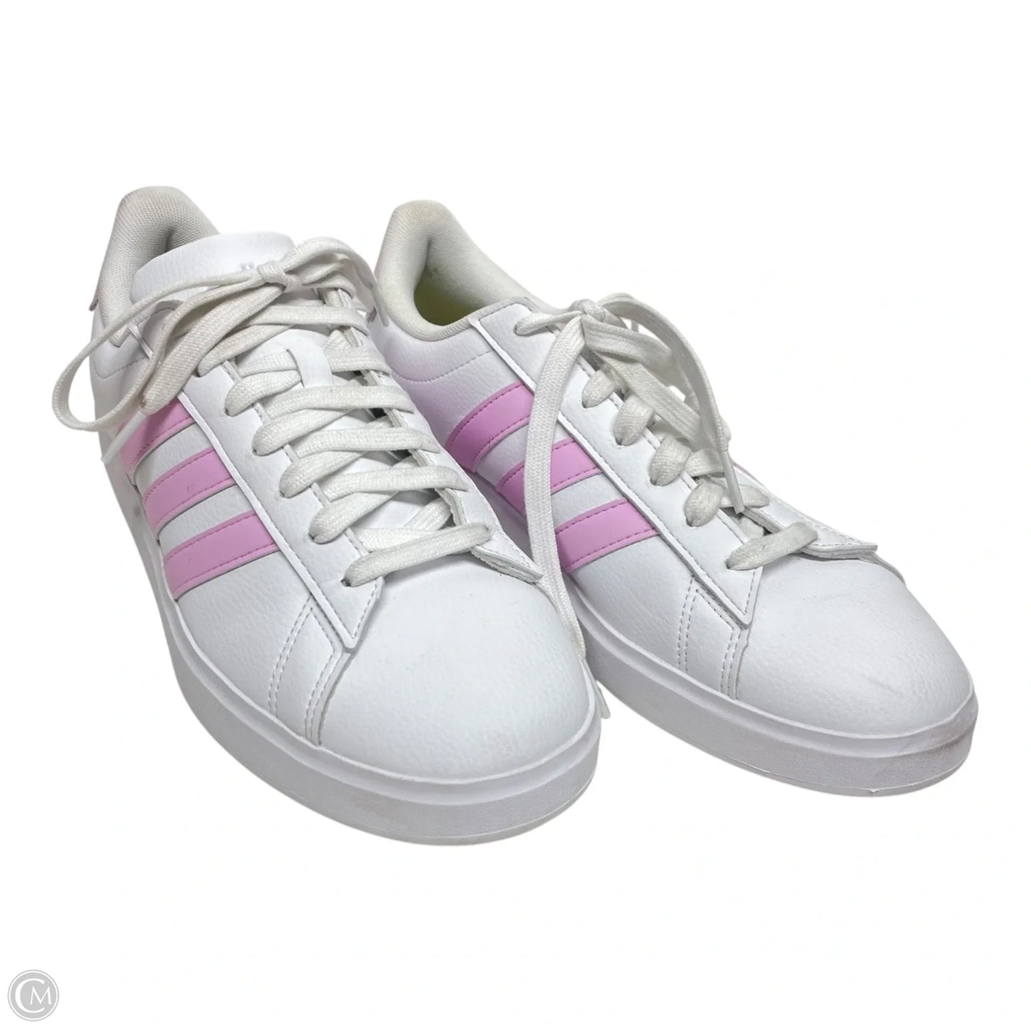 Shoes Sneakers By Adidas In Pink & White, Size: 8.5