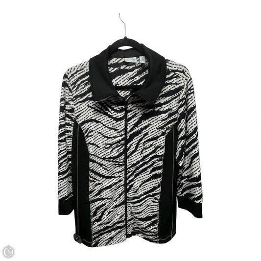 Jacket Other By Chicos In Animal Print, Size: L