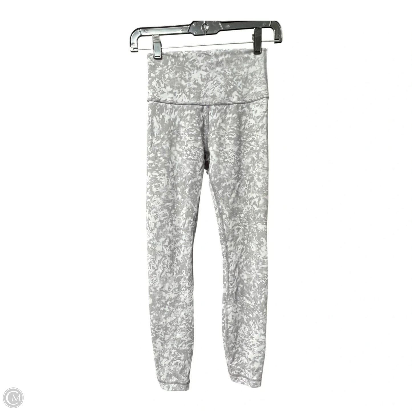 Athletic Leggings By Lululemon In Grey, Size: 4