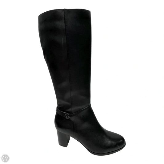 Boots Leather By Giani Bernini In Black, Size: 10