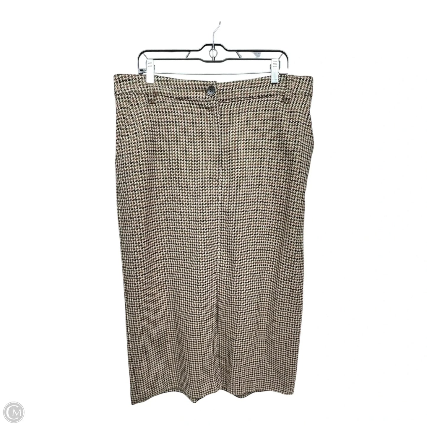 Skirt Midi By Cabi In Plaid Pattern, Size: 14