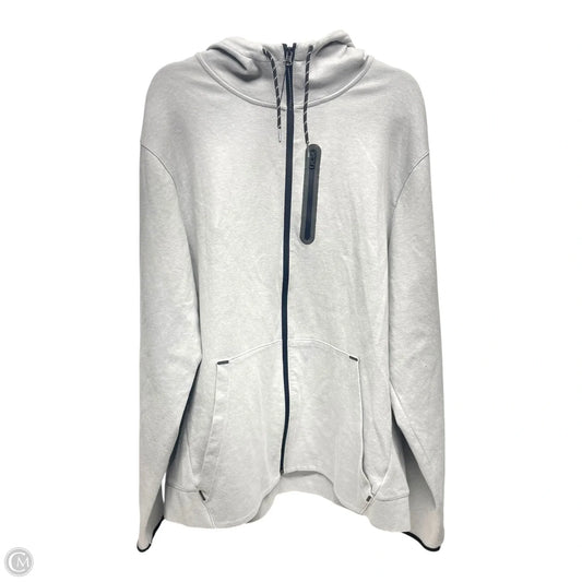 Athletic Jacket By Old Navy In Grey, Size: Xxl