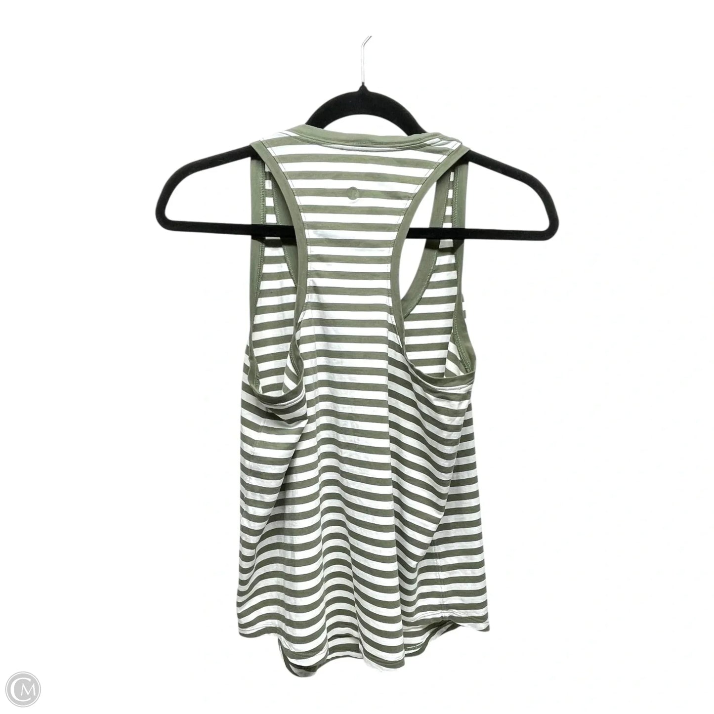 Athletic Tank Top By Lululemon In Striped Pattern, Size: Xs