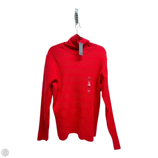 Sweater By Tommy Hilfiger In Red, Size: Xxl