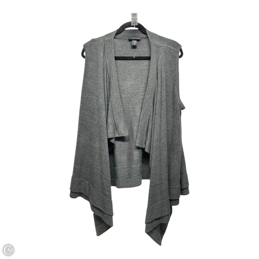 Cardigan By Lys In Grey, Size: 1x