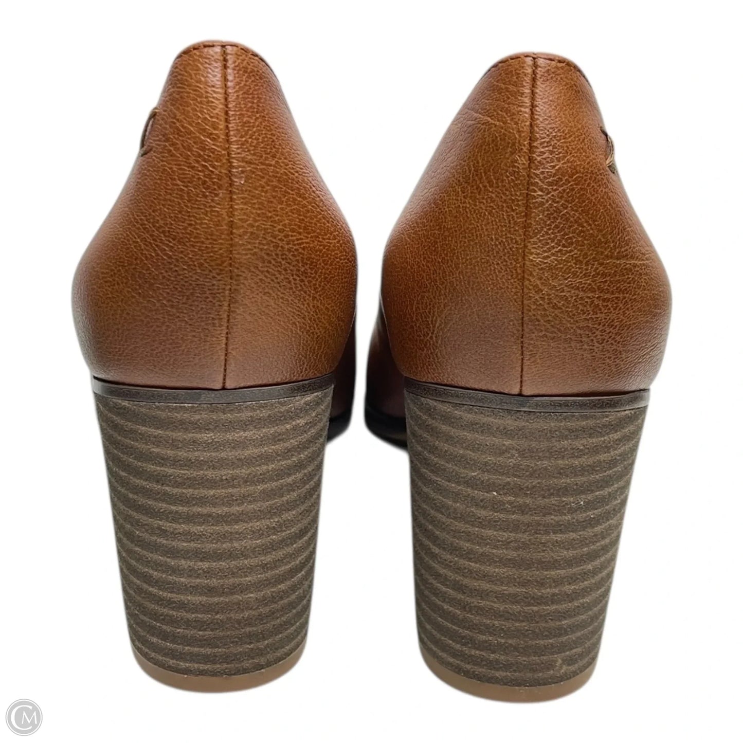 Shoes Heels Block By Zodiac In Brown, Size: 9.5