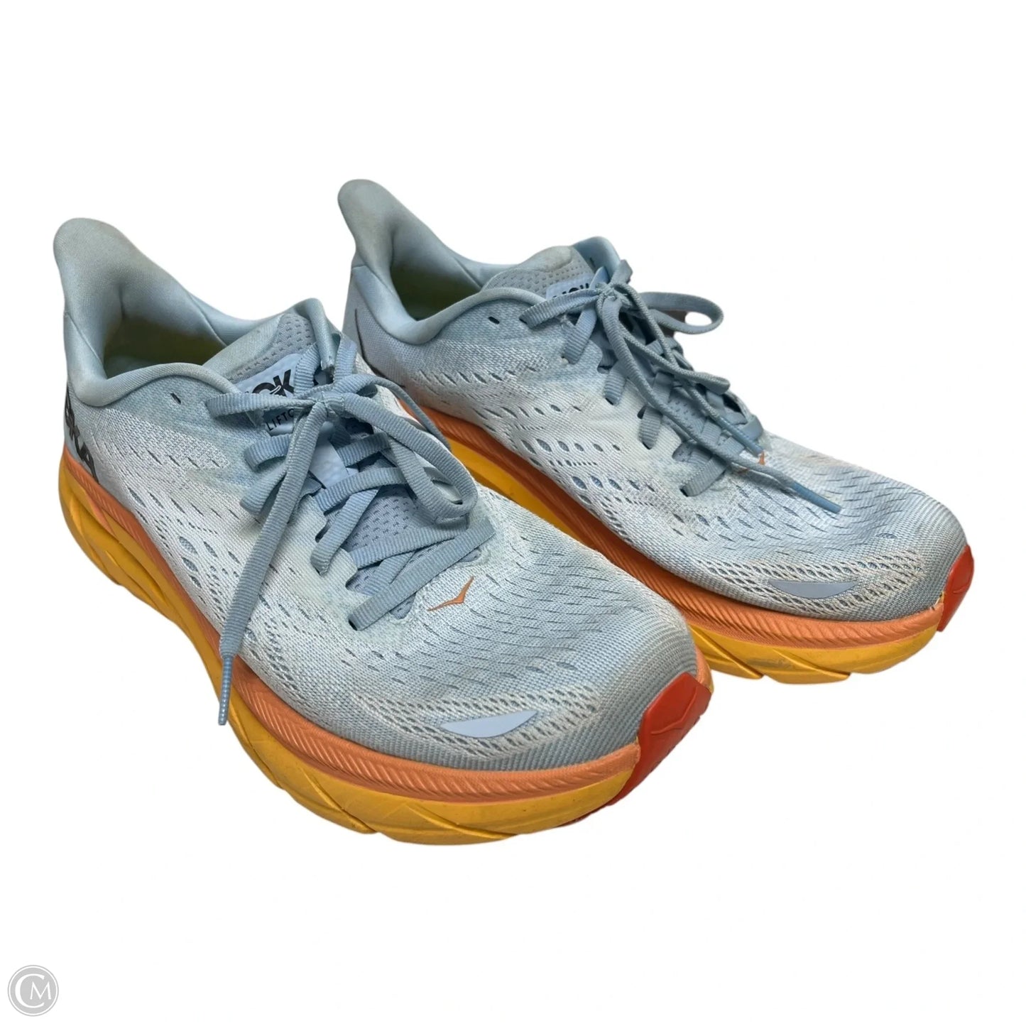 Shoes Athletic By Hoka In Blue & Orange, Size: 9.5