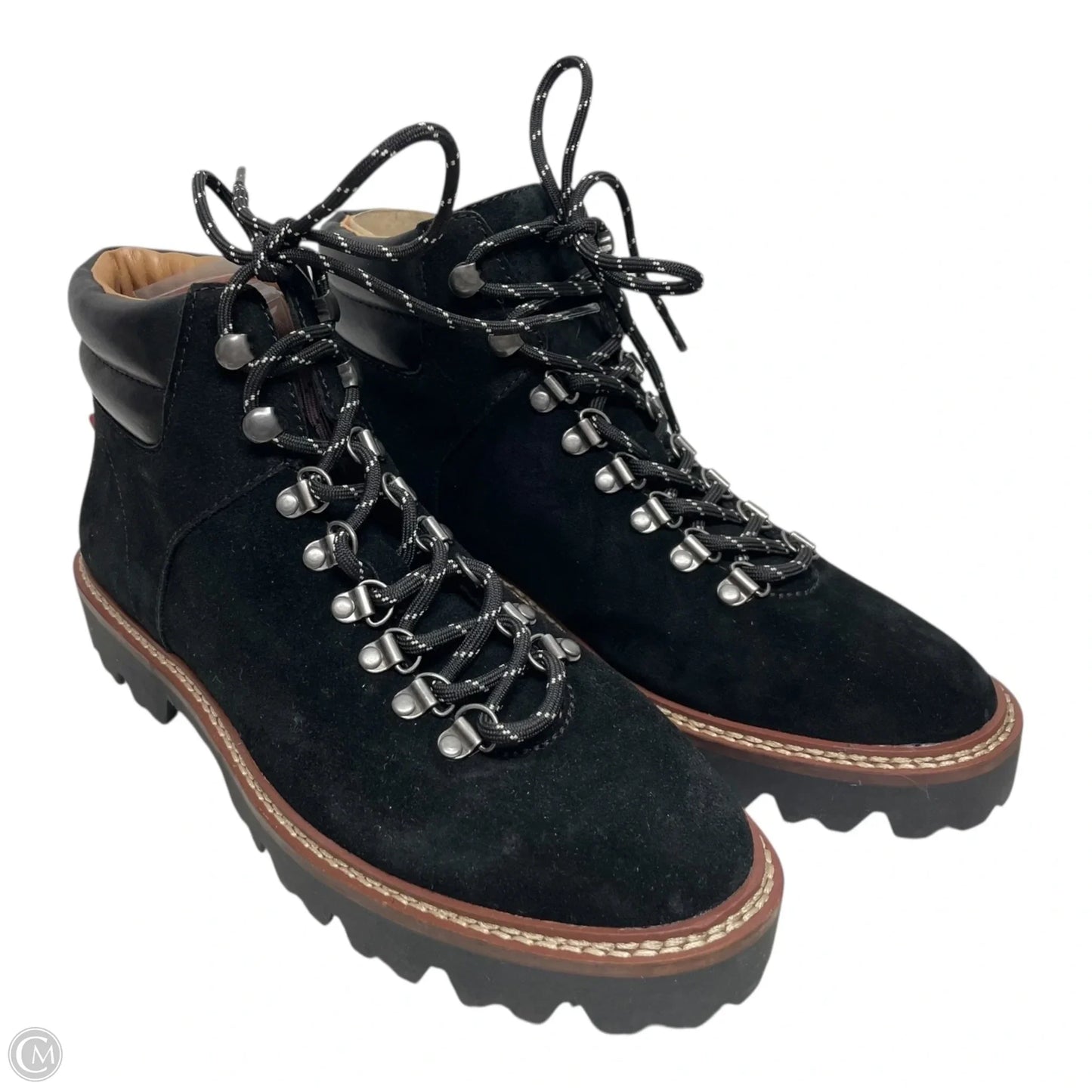 Boots Hiking By Madewell In Black, Size: 7