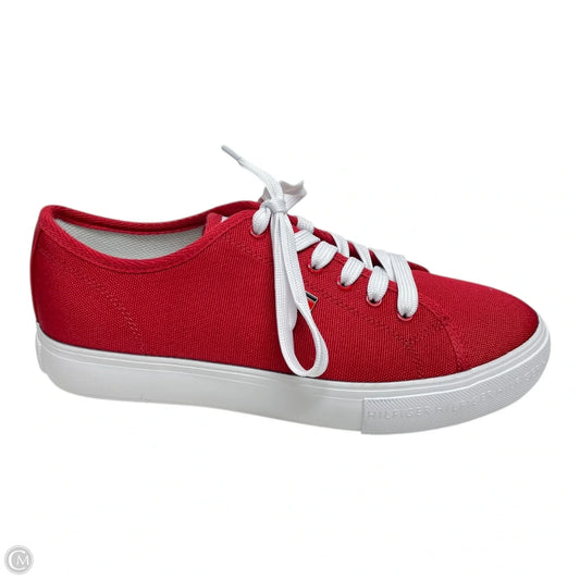 Shoes Sneakers By Tommy Hilfiger In Red, Size: 8.5