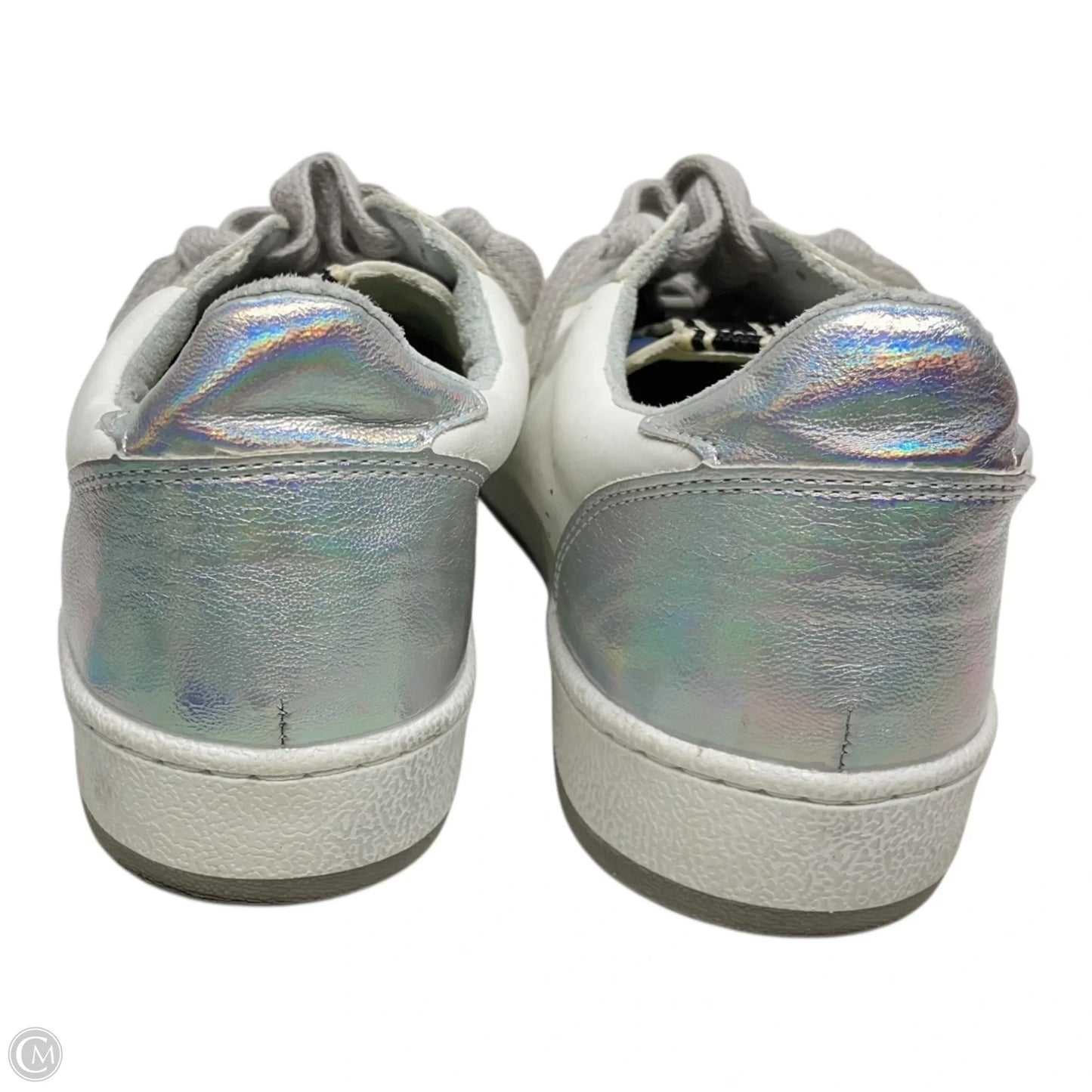 Shoes Sneakers By Shu Shop In Silver & White, Size: 8