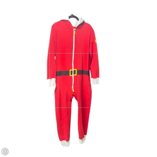 Jumpsuit By tipsyelves In Red & White, Size: S