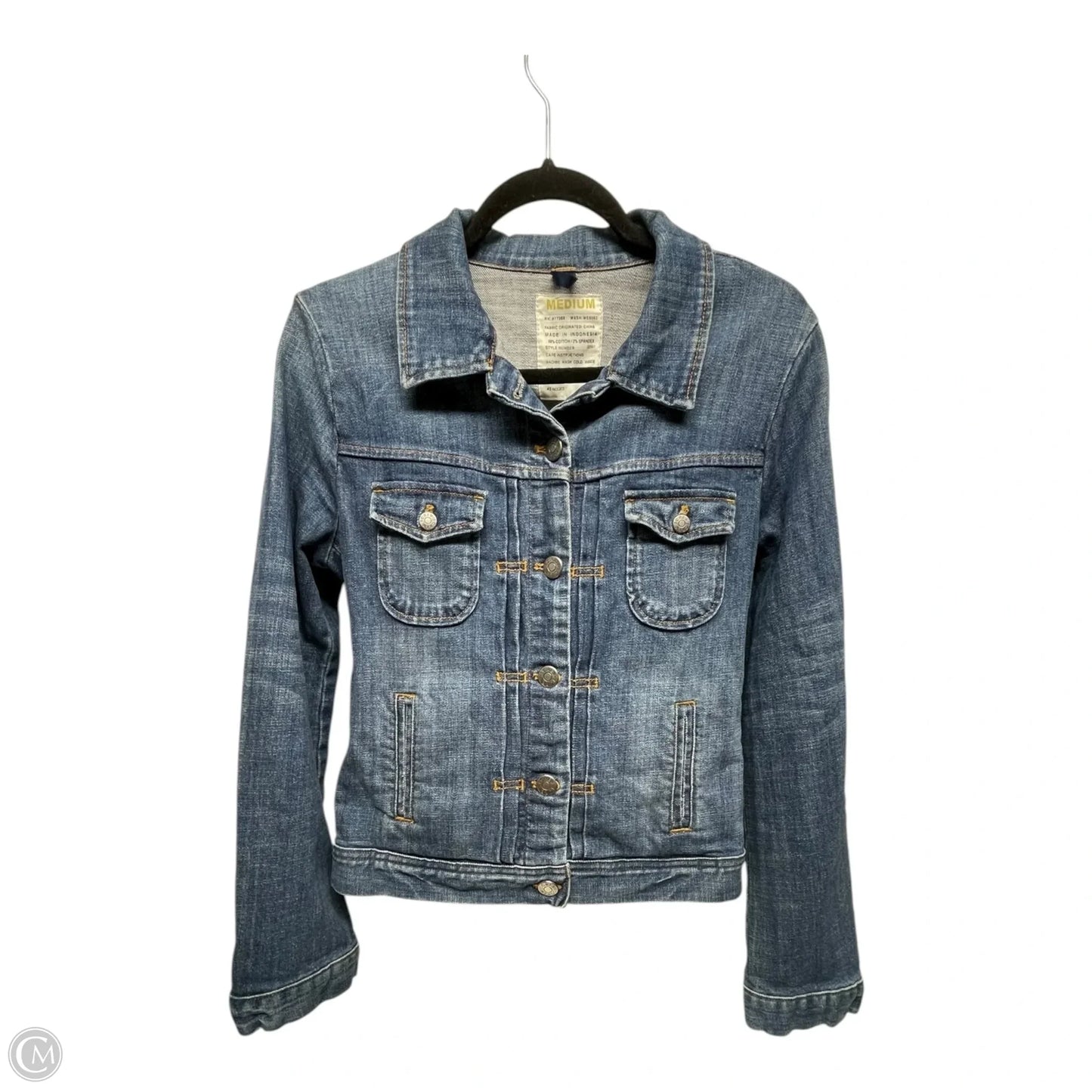 Jacket Denim By J. Crew In Blue Denim, Size: M