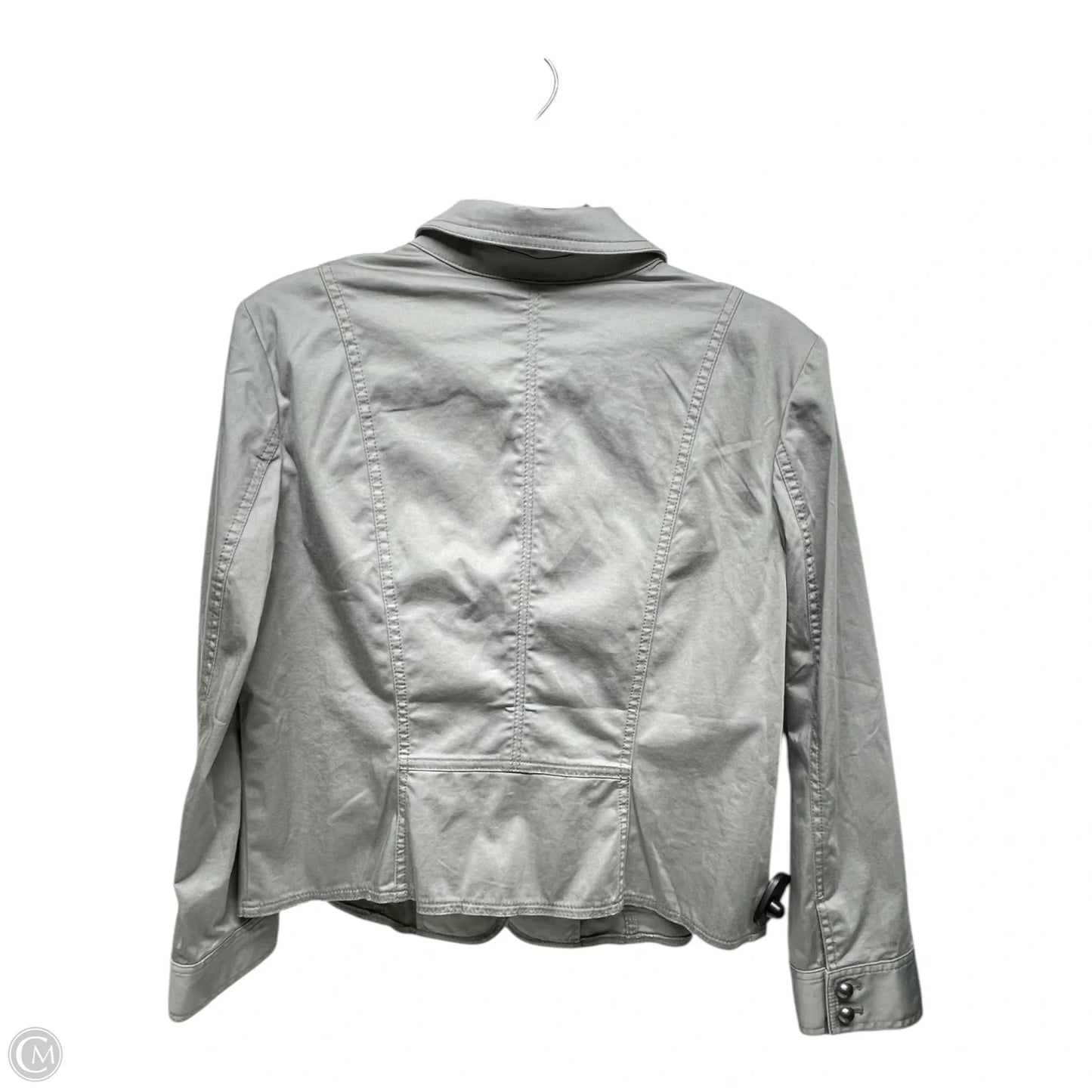 Jacket Utility By White House Black Market In Grey, Size: 14