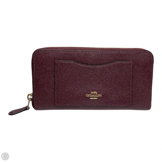 Wallet Designer By Coach, Size: Medium