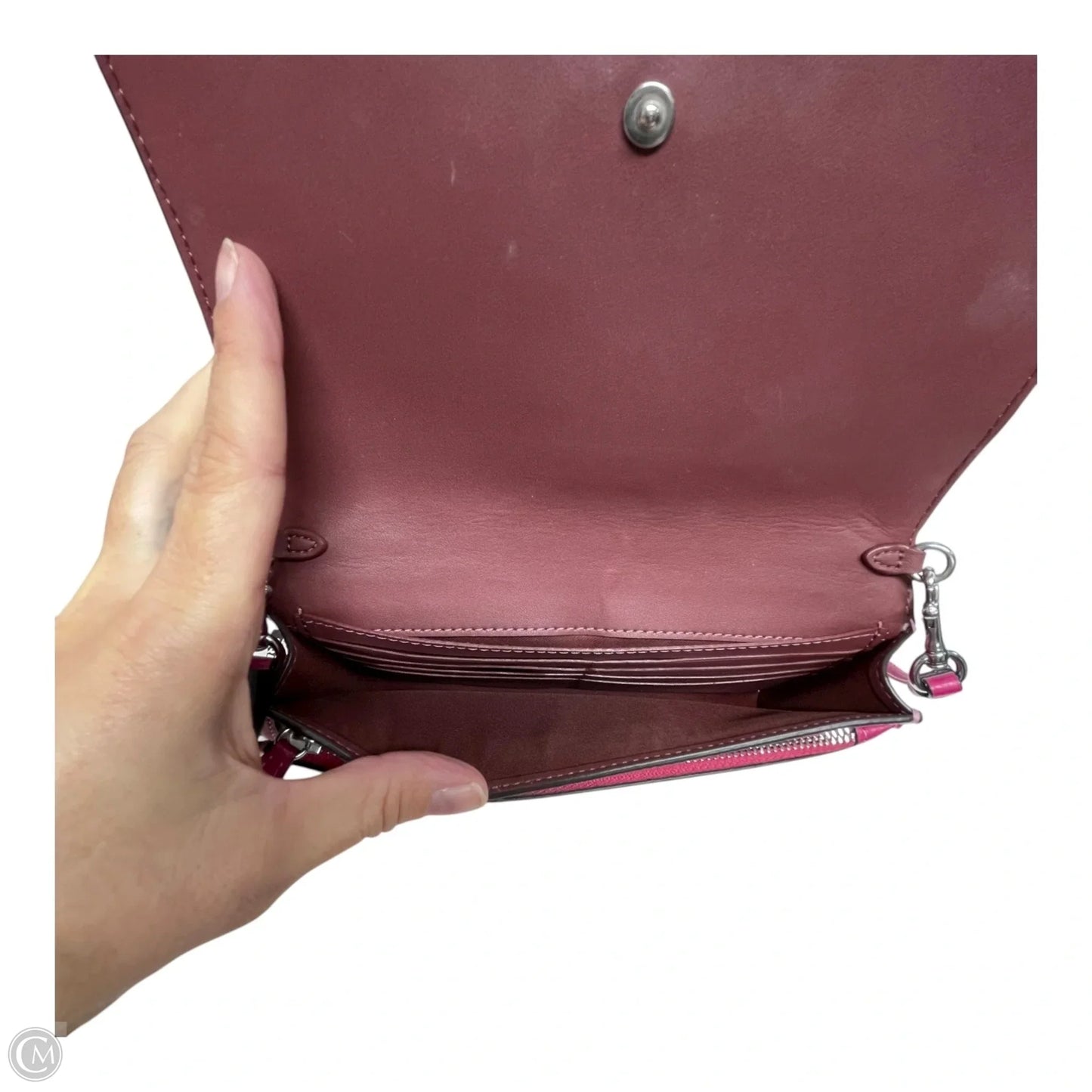 Clutch Designer By Coach, Size: Small