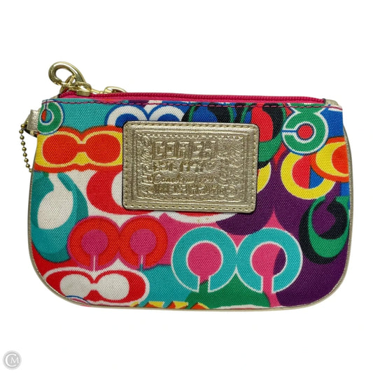Wristlet Designer By Coach, Size: Small