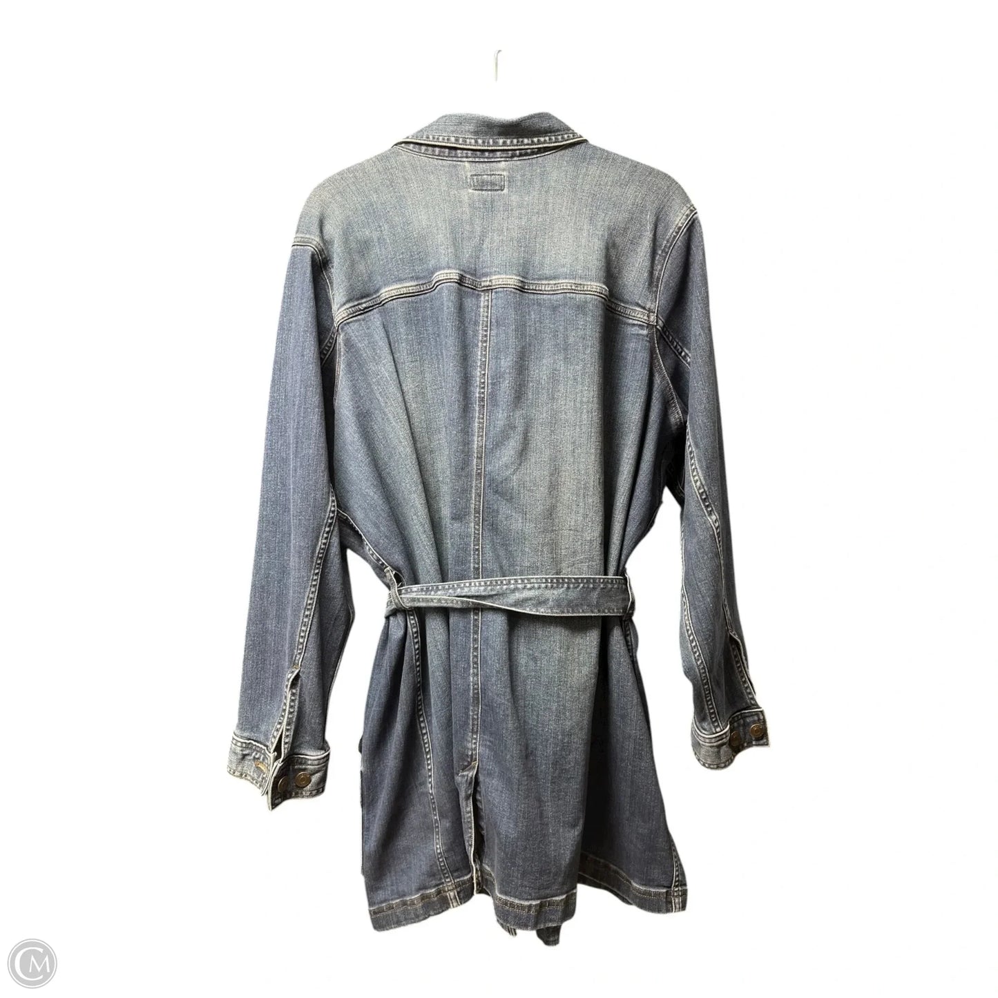 Jacket Denim By Duluth Trading In Blue Denim, Size: 3x