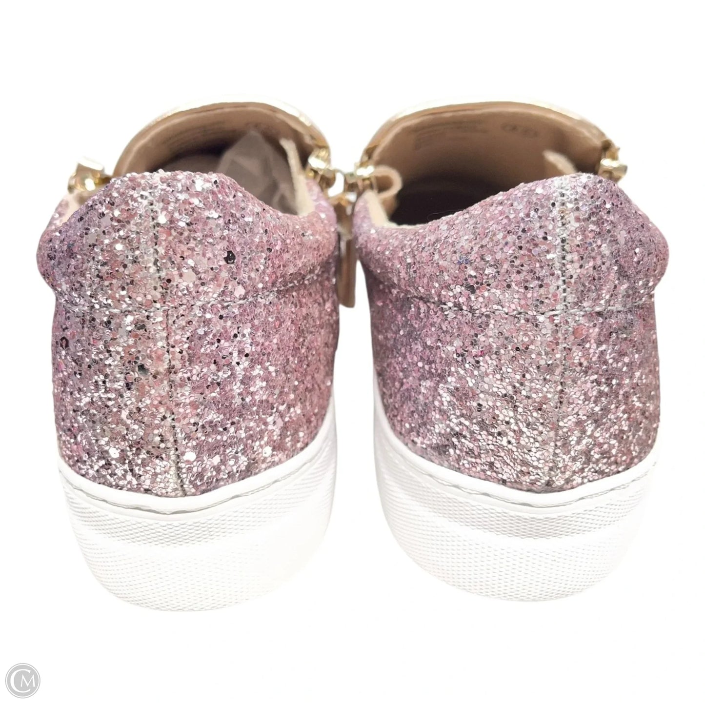 Shoes Flats By Not Rated In Purple & Silver, Size: 8