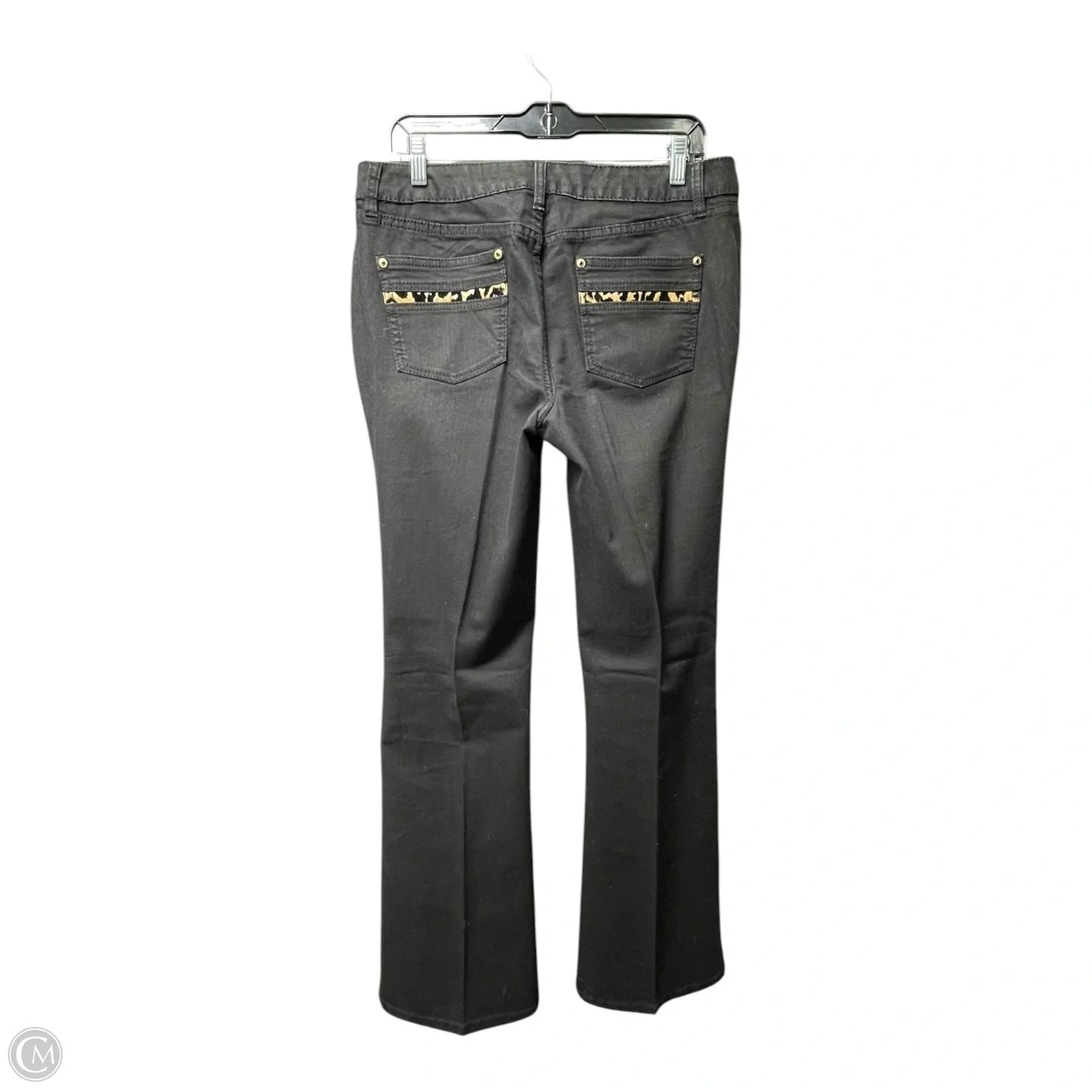 Jeans Boot Cut By Cache In Black, Size: 10