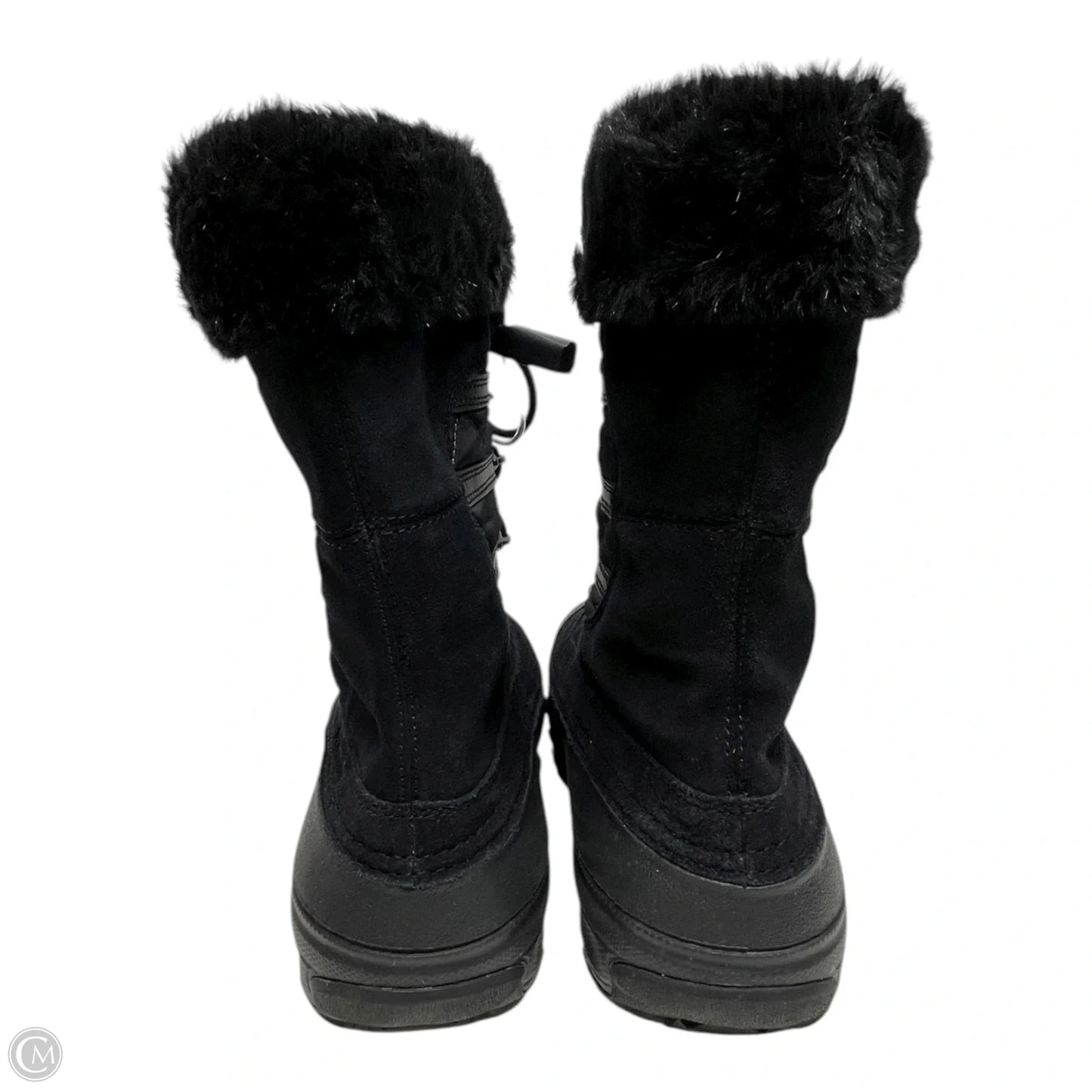 Boots Snow By Columbia In Black, Size: 7