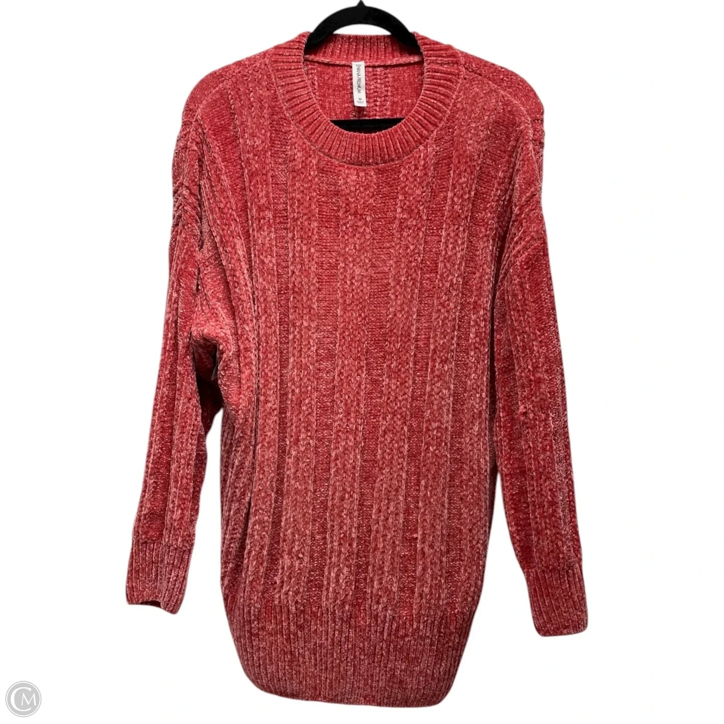 Sweater By Zenana In Red, Size: M