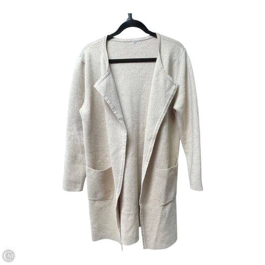 Cardigan By Clothes Mentor In Tan, Size: L